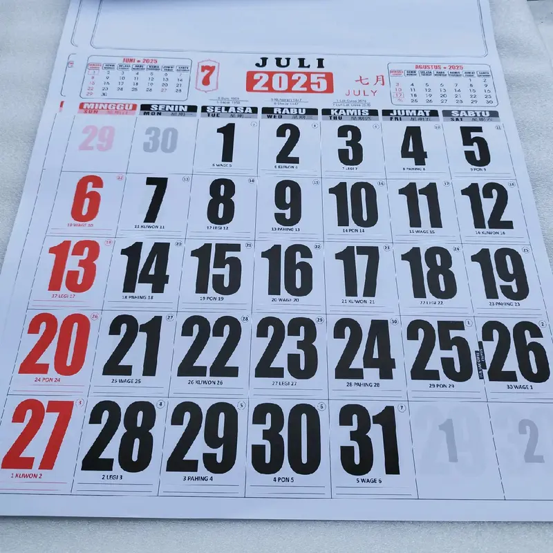 KALENDER KERJA SUPER JUMBO TAHUN 2025 1