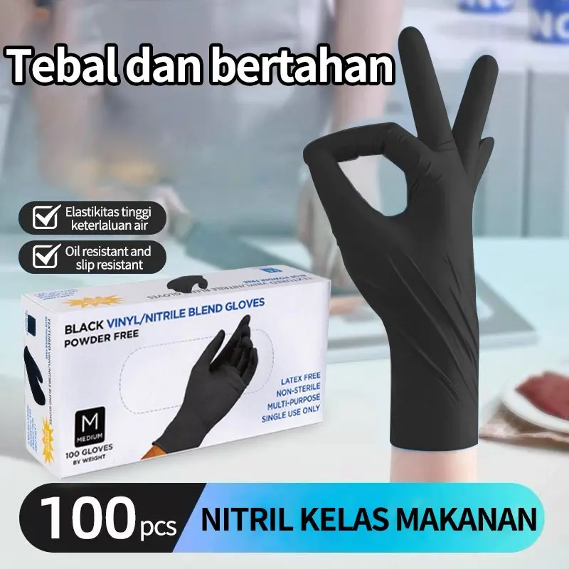 Sarung Tangan Lateks 100% ASLI | Bebas Serbuk Karet 0