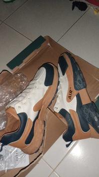 Product Review of Whoppy Osric SL48 Sepatu Cowok Keren Outfit Ramadan Sneakers Pria Casual Fashion Shoes Cream Karet from M**i 1