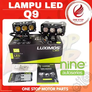 Lampu Tembak Lampu Sorot Led Asli Luximos Luminos LED Q9 Shooting Light Original Ori Nine