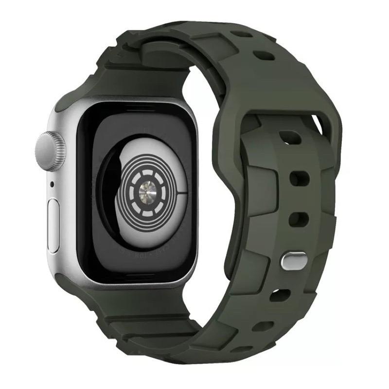 Premium Rugged Comfortable Silicone Straps Bands For Apple Watch Series 8 7 6 SE 5 4 (38 40 41 42 44 45 49mm) 1