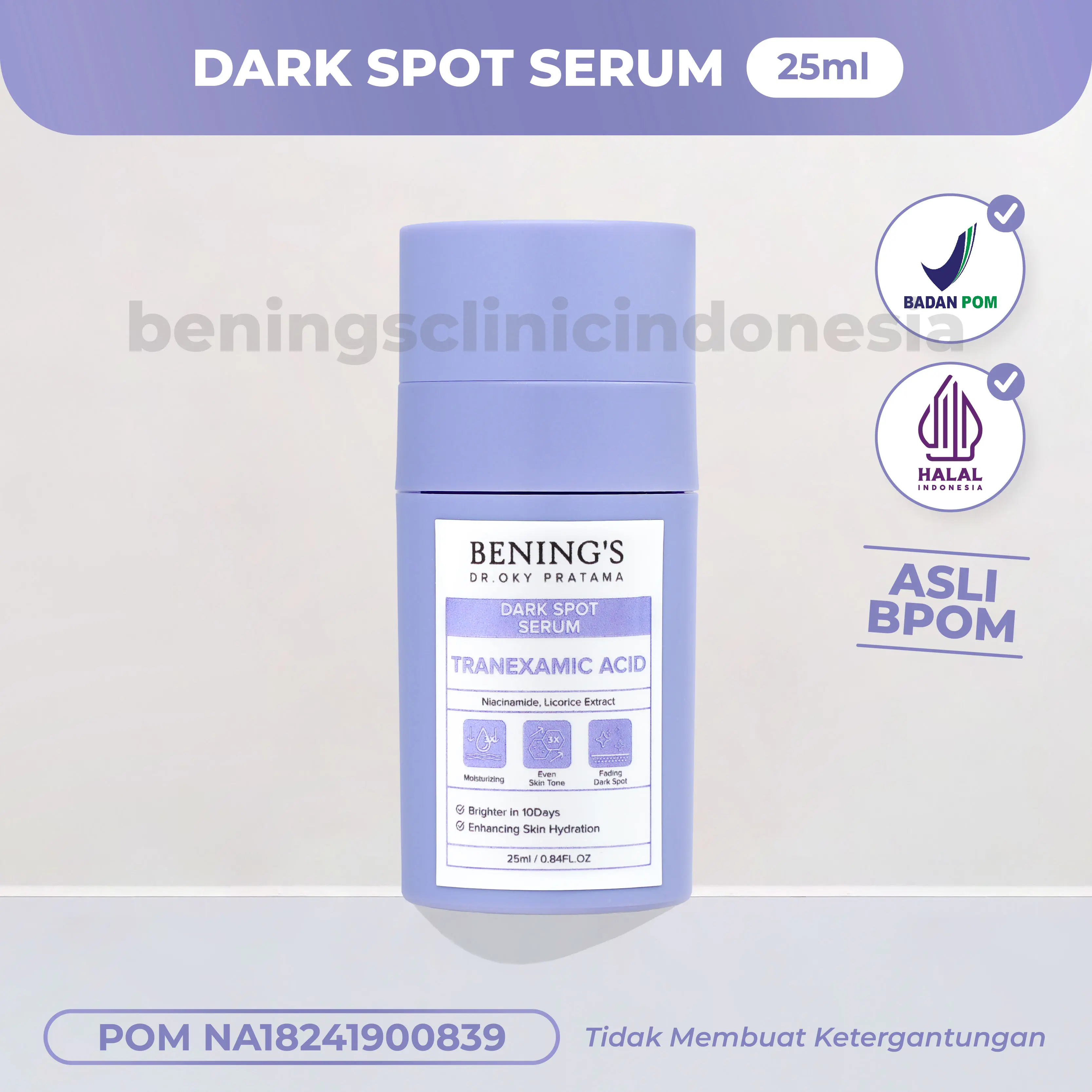 (DOKTIF APPROVED) Bening's New  Dark Spot Serum