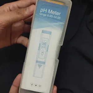 PH Meter Digital Auto Calibrate + Bubuk Kalibrasi Aquarium Alat Ukur Air Tester Hidroponik