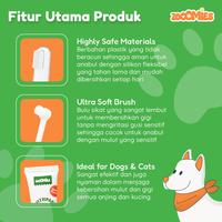 Gambar Zooomies Pet Dental Care Set – Set For Teeth 3in 1 dari Zooomies Kota Administrasi Jakarta Timur 2 Tokopedia