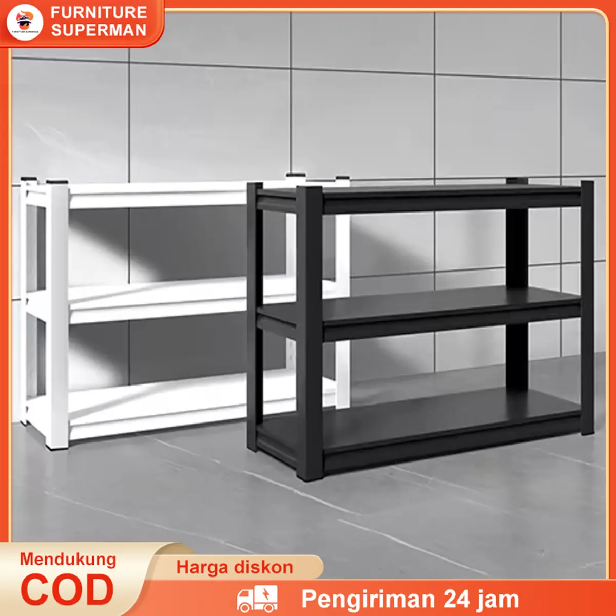 FNT rak buku besi kukuh,rak besi 3 tingkat ,rak buku besi,rak jualan dagangan,rak lemari serbaguna,rak kotak penyimpanan serbaguna,rak penyimpanan serbaguna,rak serbaguna multifungsi Furniture rak  gantung rak  multifungsi rakdapur safety  rack Meja