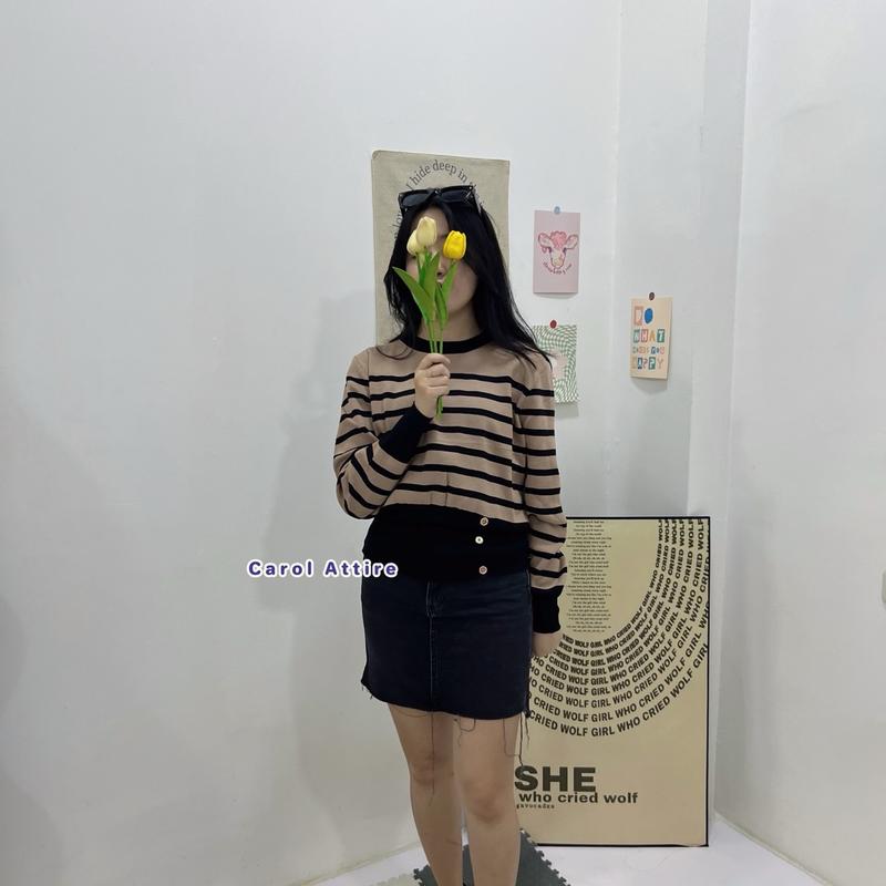 Annora Stripe Long Sleeve Top 3