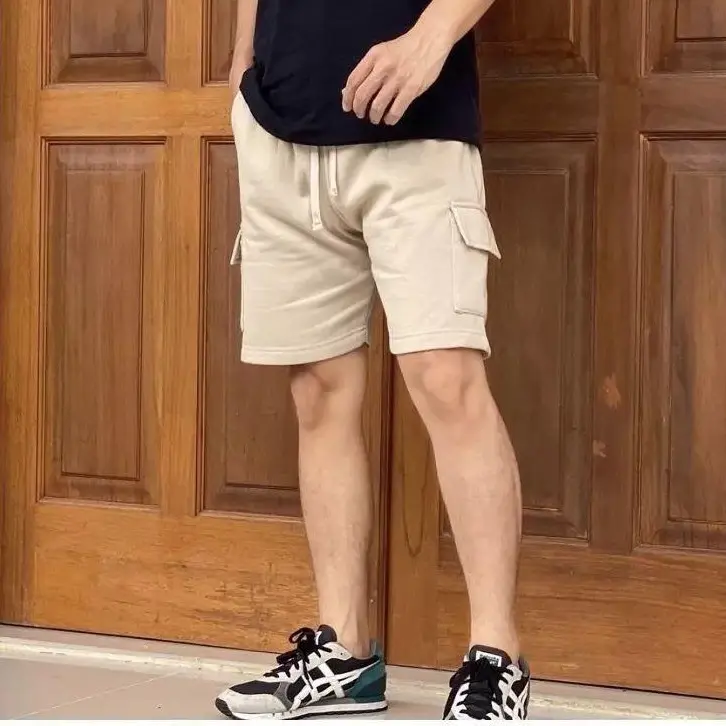 Bigsize Celana Cargo Pendek Pria Jumbo Hitam Basic Unisex Bahan Tebal Dan Lembut Short pants Cargo BroadShot Premium 0