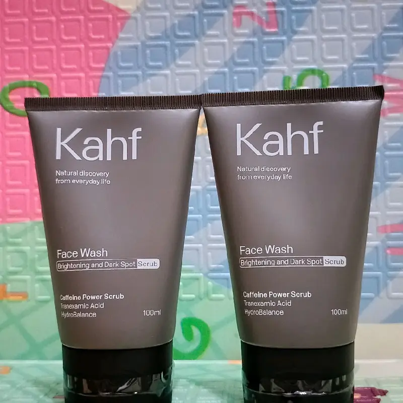 SALE Kahf - sunscreen & Sabun Wajah Pria - Kahf Face Wash - 100 ML Berminyak Kotoran Membersihkan Mencerahkan Facial Laki Muka 5