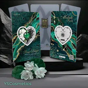 Perak ISilver Puspa Melati Putih 25 gram. ISilver dengan thema Pupa Bangsa Indonesia  bahan perak dengan kadar 99.9