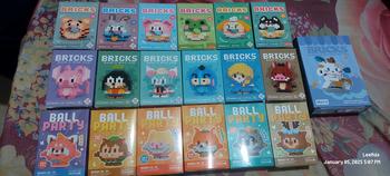 Product Review of JakMall Isi 6Pcs Bricks Ball Party Block Karakter Kartun Bricks Mainan Puzzle Edukasi Anak from L**a 0
