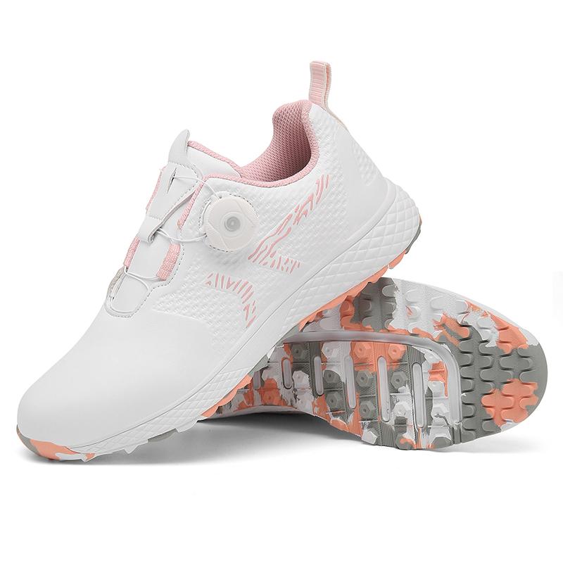 Product Introduction of Golf Shoes Men Waterproof Breathable Golf Sneakers Women Spikeless Sports Shoes Walking outdoor sport Golfing Footwear 2023 6