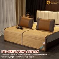 Gambar Tikar Bambu Tatami Motif Polos  /TIkar Lipat Bambu 3 Ukuran 180x200cm 160x200cm 120x200cm X11A1/B1/C1[ 1LINK ] - 180x200CM dari Exclusive Mattindo Kota Administrasi Jakarta Utara 5 Tokopedia