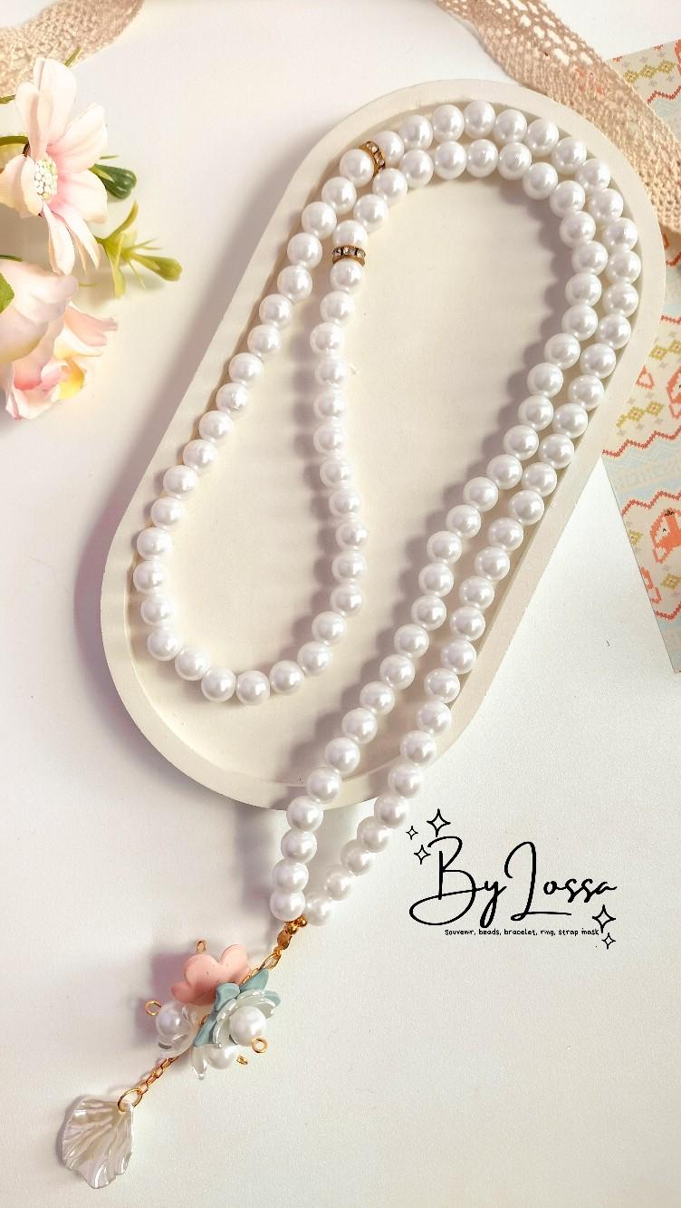 Product Introduction of souvenir tasbih mutiara 99 butir souvenir pernikahan souvenir haji dan umroh souvenir tasbih cantik Muslim cincin 2