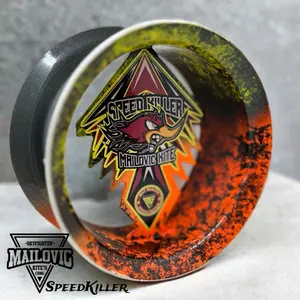 Mailovic Kite Bladu Racing Speed Killer Super Rapih Elegan Pipa 4inc Ketebalan 3ml Kuat Kokoh Motif Keren Terbaru dari Mailovic Kite