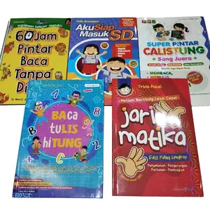 (Paket isi 5 Buku) 60 Jam Pintar Baca, Super Calistung, Buku Jarimatika, Aku Siap Masuk Sd, Buku Balistung (Buku 128hlm Best Seller)