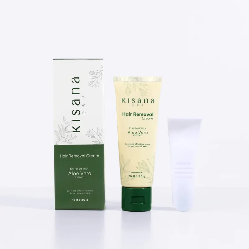 [BELI 3] KISANA Hair Removal Cream Normal Skin 30 gr - Krim Penghilang Bulu untuk Cukur Rambut dan Perawatan Ketiak 4