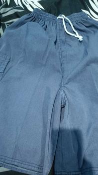 Product Review of 100k Dpt 5Pcs Celana Kanvas Semi Jeans Kolor Harian Santai Abu Cargo Karet Melar Nyaman Lembut Casual Pria from a**h 0