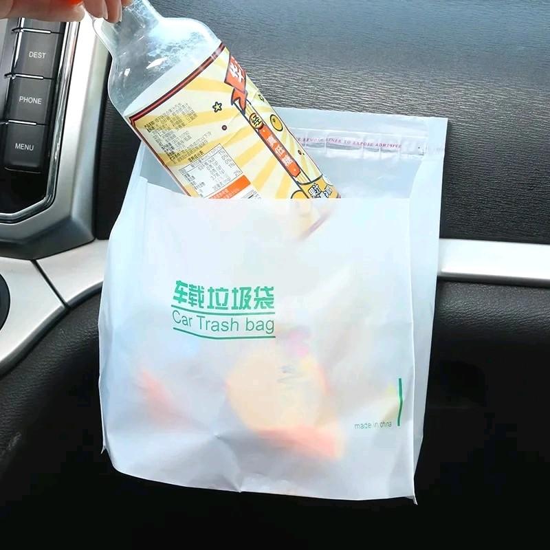 Kantong Sampah Mobil Tempel Praktis/Car Trash Bag (20Pcs) 2