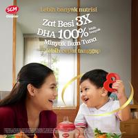 Gambar SGM Eksplor 5+ dengan IronC Susu Bubuk Rasa Madu 900GRAM dari Aku Anak SGM Kota Administrasi Jakarta Timur 4 Tokopedia