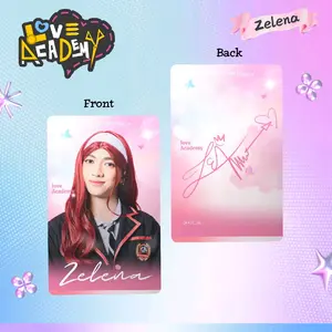 [007] SAPUTRA KORI MERCHANDISE OFFICIAL PHOTOCARD LOVE ACADEMY + FREE STICKER ANIMATION