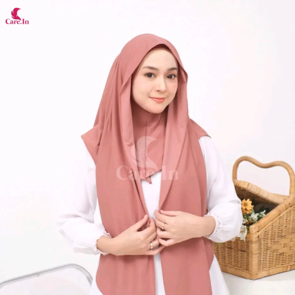 Pashmina Oval Iner Instan Leher Full Jersey 30 Warna