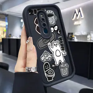 Casing Hp Untuk OPPO F11 OPPO A9 2019 OPPO A9x Case baru kartun mode Kasing Silikon lembut Casing ponsel Anti guncangan Kesing pelindung Softcase Cesing