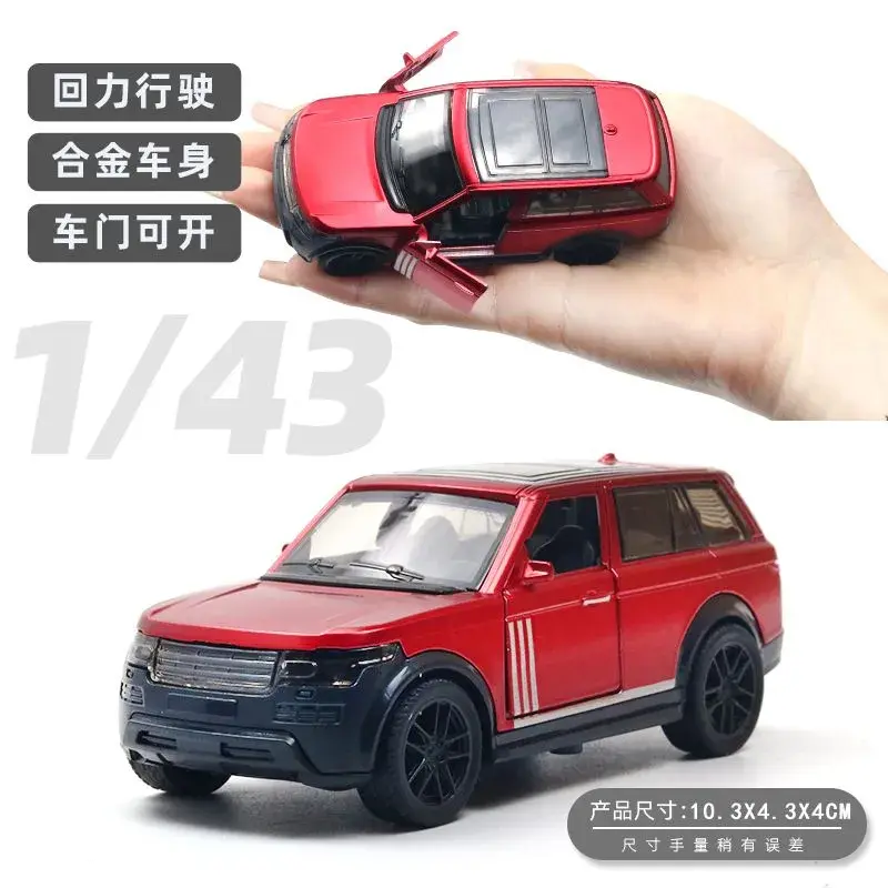 MAINAN Diecast 1:43 Mobil JEEP OFF ROAD 4x4 RUBICON G-800 BMW RANGE ROVER SUV Series Mainan Anak Miniatur Mobil 7