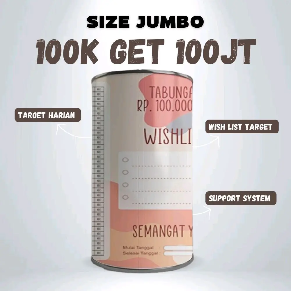 100 RB target 100 juta