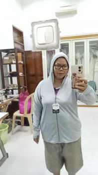 Product Review of PLATINUM WORLD Jaket Olahraga Airsm Pria - Wanita Pelindung UV Lengan Panjang Hijab Sport Untuk Yoga/Fitness Sport from K**i 0