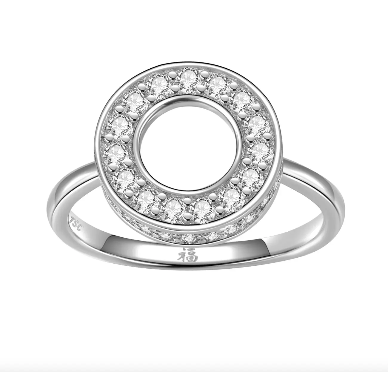 Quinley Circular Diamond Ring [The Starry Co.]