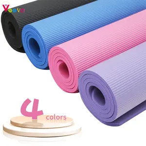 [COD] Matras olahraga/ Matras Premium Tebal/ Pilates Mat/ Yoga Mat/ 4 Warna/ Include Strap