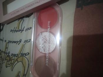 Product Review of Saniye E0358 Multi Fungsi Blush On Glitter Highlighter Palette Contour Eyeshadow Palette from k**9 0