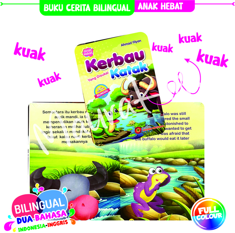 TAH FABEL CERITA BILINGUAL FC - ( 6 JUDUL RANDOM ) Bercerita Fabel Books 6