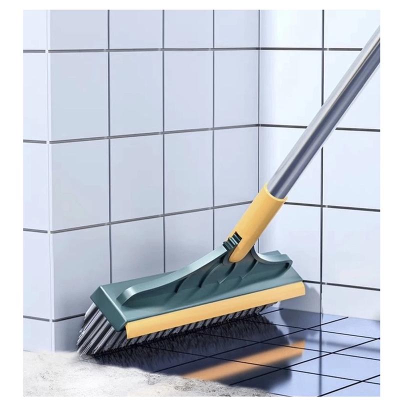 Sikat Lantai Kamar Mandi 2 IN 1 Bentuk V dengan Wiper 0