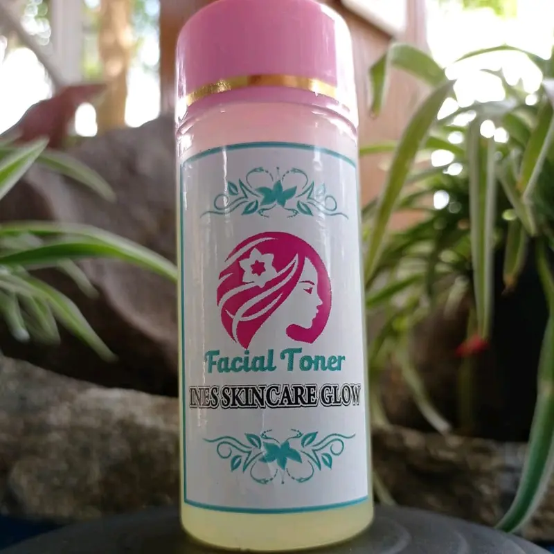 Toner Ines Skincare Glowing Original Wajah - Hitam - Aging 1