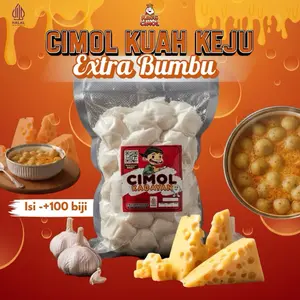 Cimol 500gr Extra Bumbu Keju | Jajanan Frozen | Cimol Kuah Keju