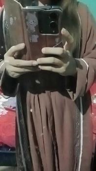 Product Review of Gamis Abaya rompi cringkle airflow by dereza style Dress Wanita Muslim Arab Variasi Crinkle from s**g 3