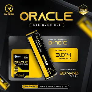 SSD M2 NVME PCie Gen 3.0 x 4 128GB / 256GB / 512GB / 1TB Oracle by RVtech -Garansi 2 Tahun