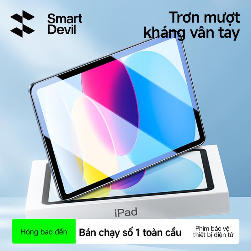 SmartDevil Kính Cường Lực Cho iPad Pro 11 , iPad Air 4/5/6/7, iPad Mini 7, iPad…
