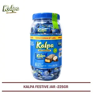 Kalpa Wafer Kalpa Festive Jar 225gr isi 25pcs