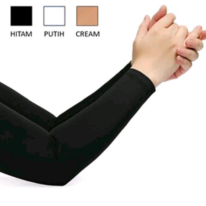 Manset Tangan Polos Selengan/HandSocks Pria Wanita Panjang 0
