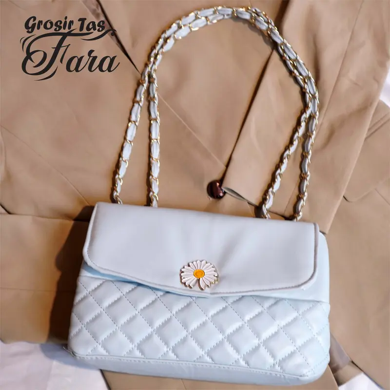 shofia Bag - Tas Selempang Wanita Slingbag Tas Cantik Simple Murah Hitam Coklat Murah 6