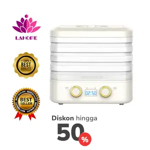 LAHOME Mesin Pengering Makanan Mesin Pengering Buah Buahan Alat Pengering Buah Dan Sayur Dehidrator Buah Dehydrator Alat Pengering Makanan Food Dehydrator Dryer Machine Dehidrator