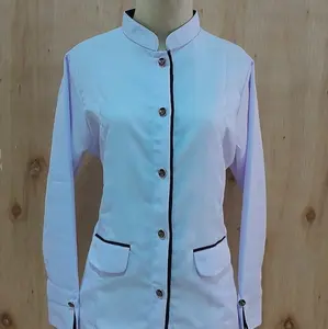 BAJU DINAS PUTIH WANITA / KANCING GARUDA/ BAJU ASN