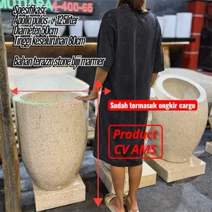 bak mandi terazzo ori d50t80 apolo (sudah freekirim cargo)