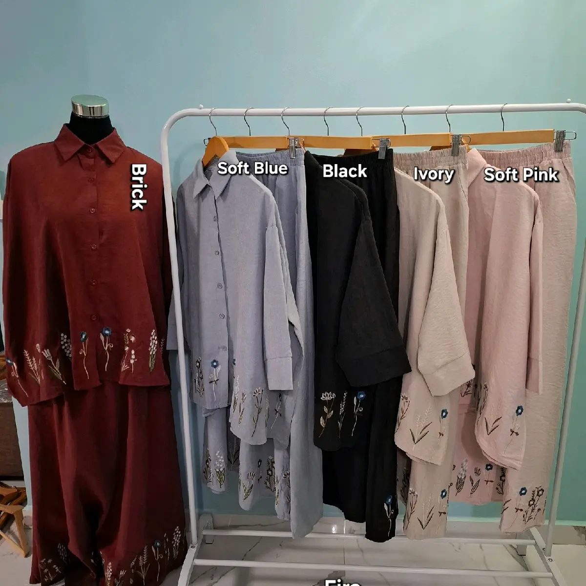 Fira Baggy Set Skirt Comfortable