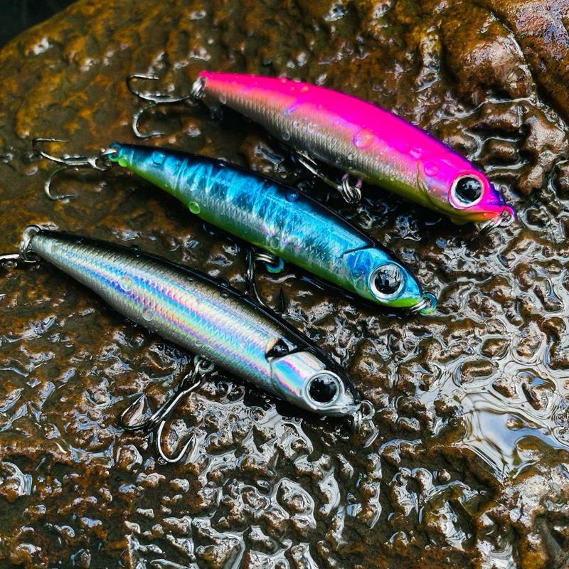 Mồi Lure Bút Chì Pencil 50ss - 5.2cm 5gam Lure cá Hoàng Đế Chẽm Ngão Chét Nhạy