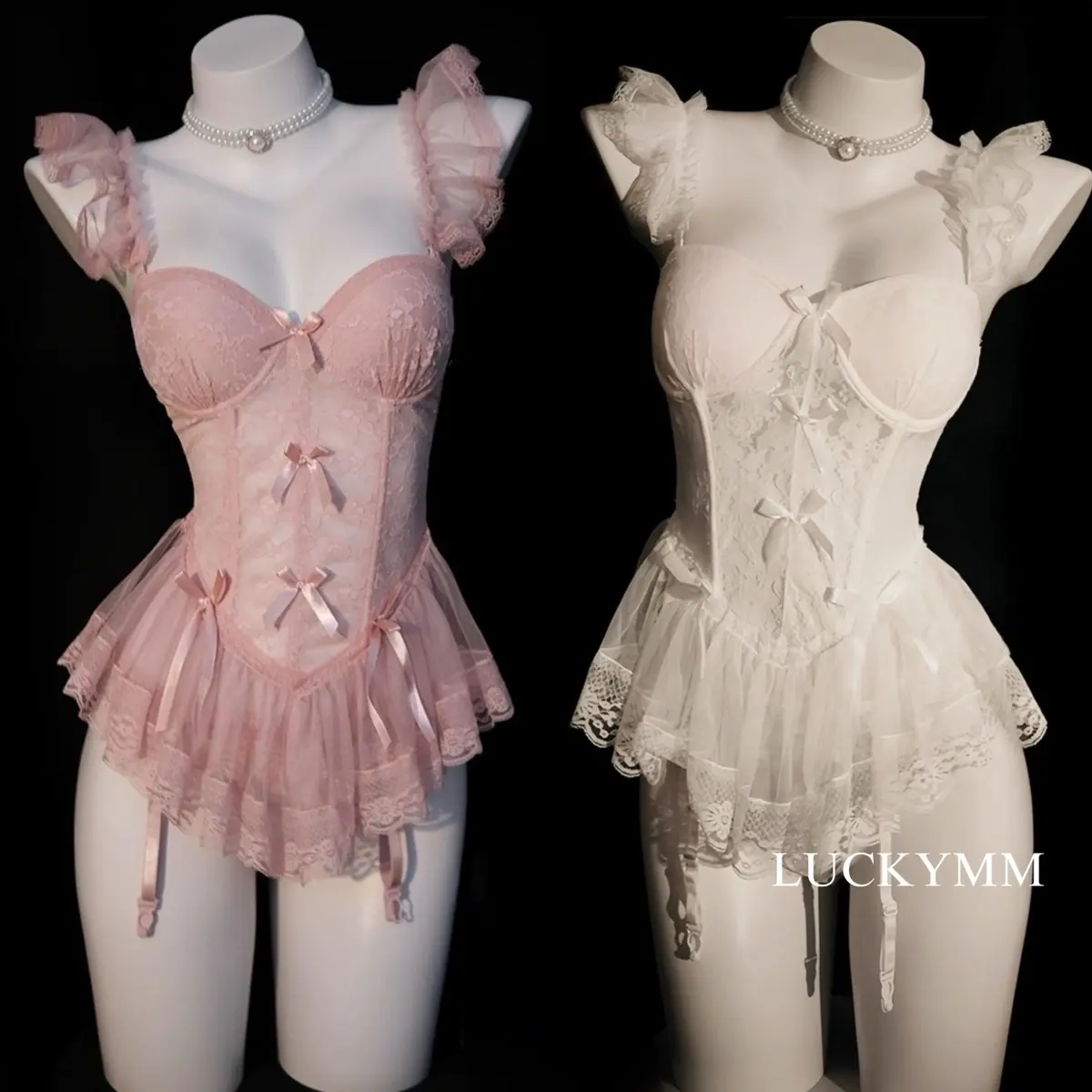 Luckymm Sleepwear Nightgown Push Up 457