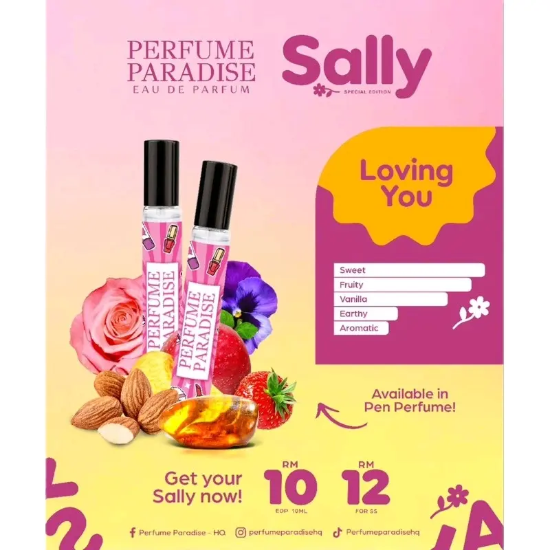 Paradise Perfume Sally Wara EDP 10 ML