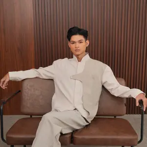 HANEUM - Arabian Shanghai – Special Eid Collection - Kemeja Koko Pria Premium | Baju Lebaran Pria